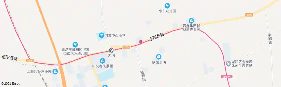 青岛小涧西_公交站地图_青岛公交_妙搜公交查询2025