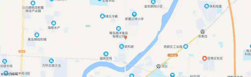 青岛仇家沟岔_公交站地图_青岛公交_妙搜公交查询2025