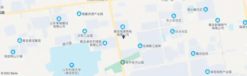 青岛智岛公寓辛安景苑_公交站地图_青岛公交_妙搜公交查询2025