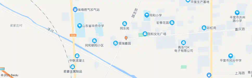 青岛同和车站_公交站地图_青岛公交_妙搜公交查询2025