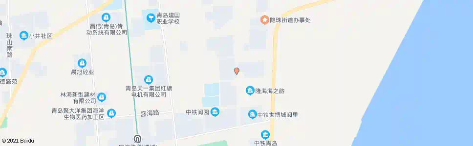 青岛海之韵_公交站地图_青岛公交_妙搜公交查询2025