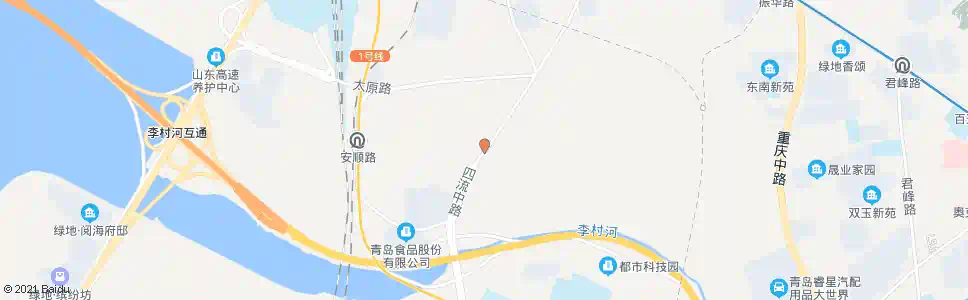 青岛振华路(四流中路)_公交站地图_青岛公交_妙搜公交查询2025
