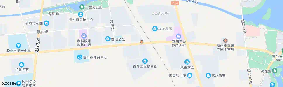 青岛青湖国际_公交站地图_青岛公交_妙搜公交查询2025