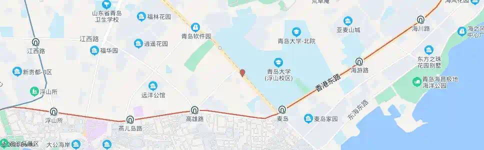 青岛青岛大学_公交站地图_青岛公交_妙搜公交查询2025