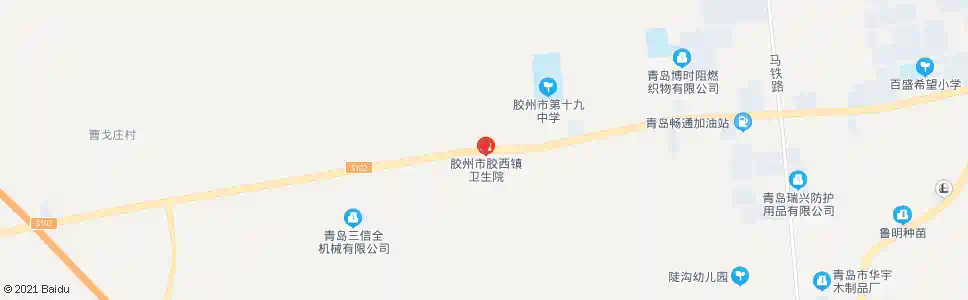青岛胶西卫生院_公交站地图_青岛公交_妙搜公交查询2025