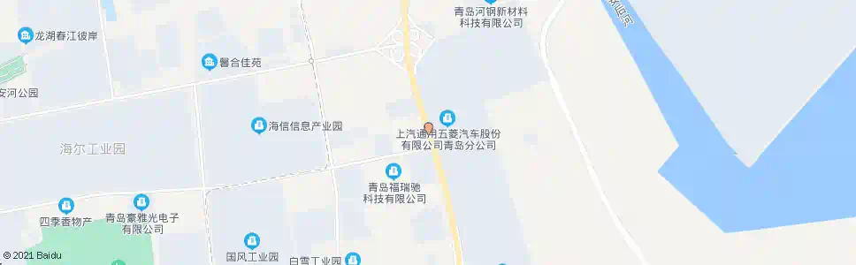 青岛上汽通用五菱_公交站地图_青岛公交_妙搜公交查询2025