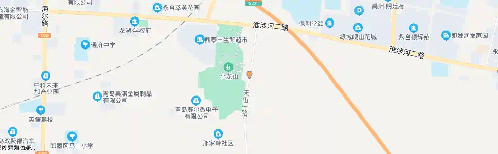 青岛西流峰_公交站地图_青岛公交_妙搜公交查询2025