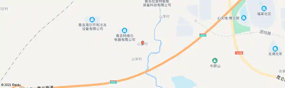 青岛山曹东_公交站地图_青岛公交_妙搜公交查询2025