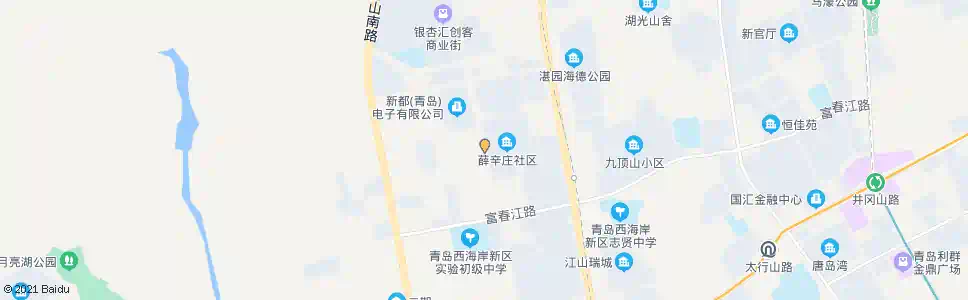 青岛薛辛庄_公交站地图_青岛公交_妙搜公交查询2025