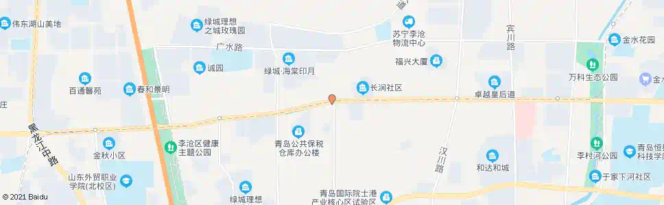 青岛长涧_公交站地图_青岛公交_妙搜公交查询2025