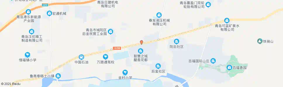 青岛后庄_公交站地图_青岛公交_妙搜公交查询2025
