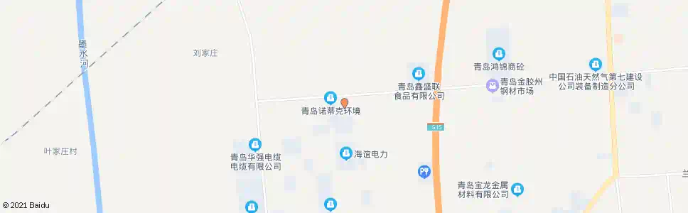 青岛中云第二工业园_公交站地图_青岛公交_妙搜公交查询2025