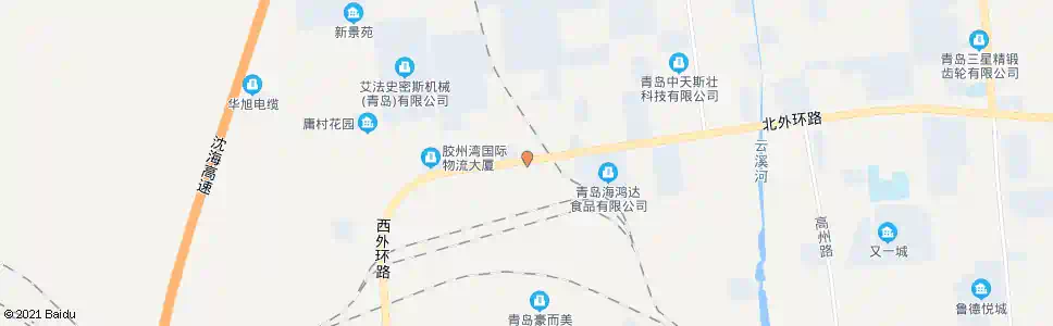 青岛华龙盛集团_公交站地图_青岛公交_妙搜公交查询2025