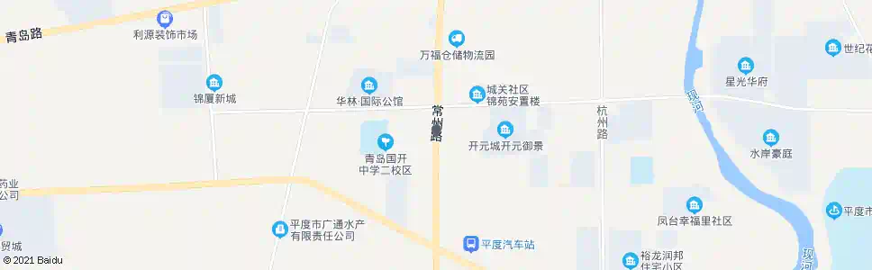 青岛大官庄_公交站地图_青岛公交_妙搜公交查询2025