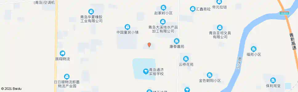 青岛北洋食品_公交站地图_青岛公交_妙搜公交查询2025
