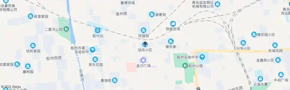 青岛站东小区_公交站地图_青岛公交_妙搜公交查询2025