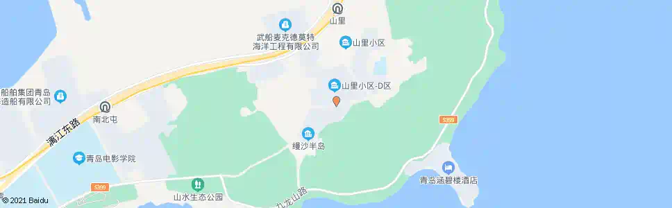 青岛南庄一_公交站地图_青岛公交_妙搜公交查询2025