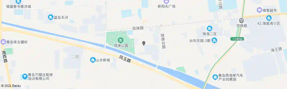 青岛新华路(桃园路)_公交站地图_青岛公交_妙搜公交查询2025