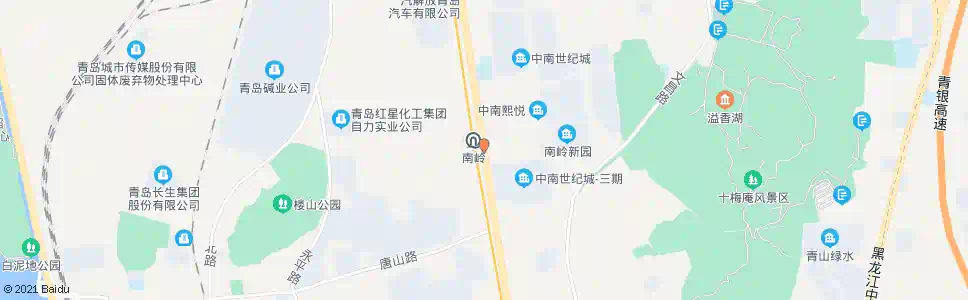 青岛南岭_公交站地图_青岛公交_妙搜公交查询2025