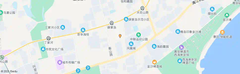 青岛薛家岛市场_公交站地图_青岛公交_妙搜公交查询2025