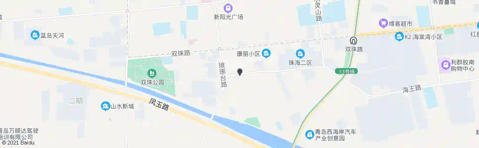 青岛黄土庄_公交站地图_青岛公交_妙搜公交查询2025