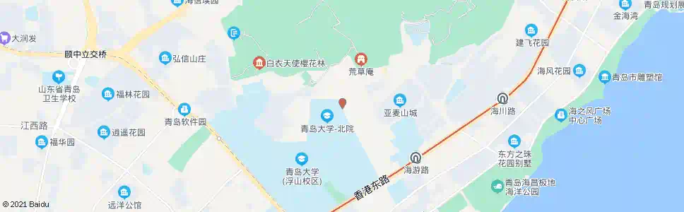 青岛社会福利院_公交站地图_青岛公交_妙搜公交查询2025