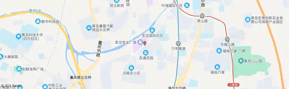 青岛宝龙城市广场_公交站地图_青岛公交_妙搜公交查询2025