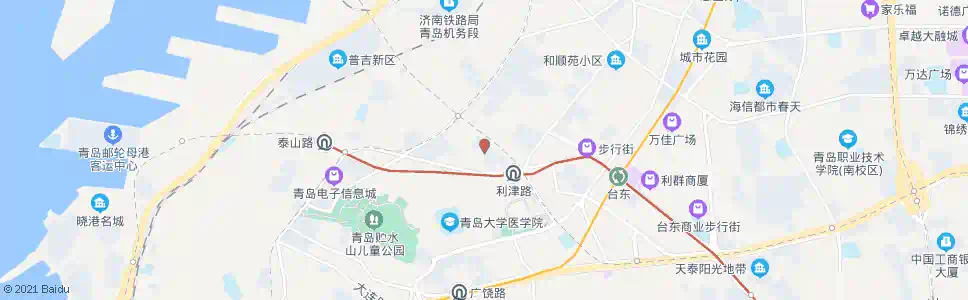 青岛河兴市场_公交站地图_青岛公交_妙搜公交查询2025