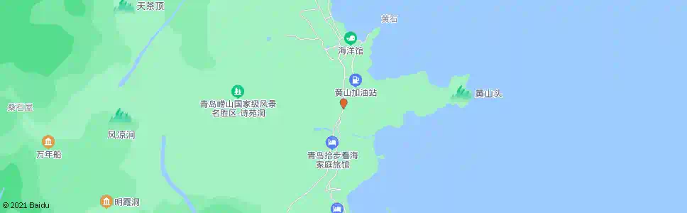 青岛黄山南_公交站地图_青岛公交_妙搜公交查询2025