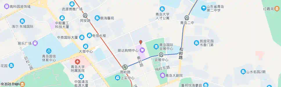 青岛崂山区政府_公交站地图_青岛公交_妙搜公交查询2025