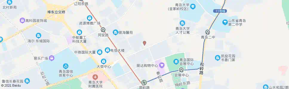 青岛实验中学小学部_公交站地图_青岛公交_妙搜公交查询2025