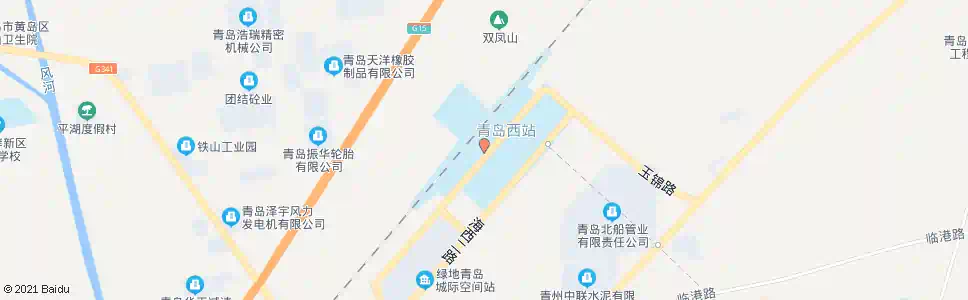 青岛上庄西_公交站地图_青岛公交_妙搜公交查询2025
