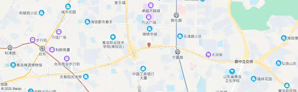 青岛二轻新村_公交站地图_青岛公交_妙搜公交查询2025