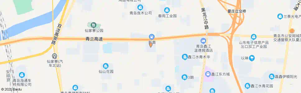 青岛阳光美寓_公交站地图_青岛公交_妙搜公交查询2025