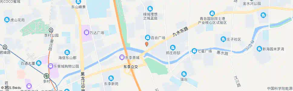 青岛延川路九水路东_公交站地图_青岛公交_妙搜公交查询2025