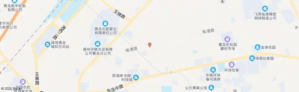 青岛瓦屋(琅琊台南路)_公交站地图_青岛公交_妙搜公交查询2025