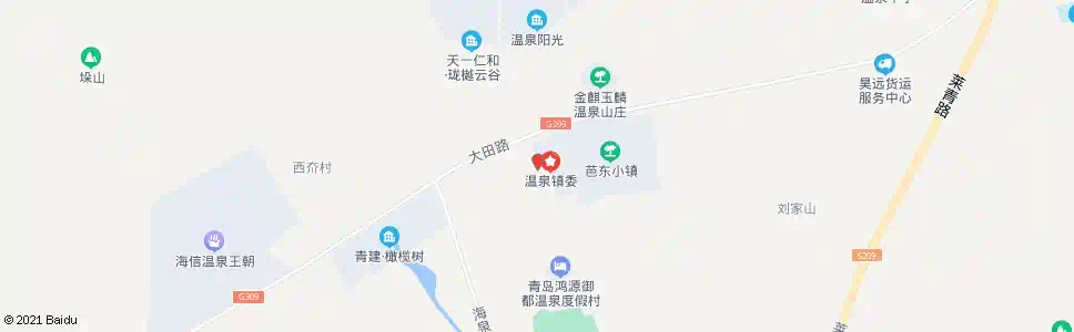 青岛龙泉镇政府_公交站地图_青岛公交_妙搜公交查询2025