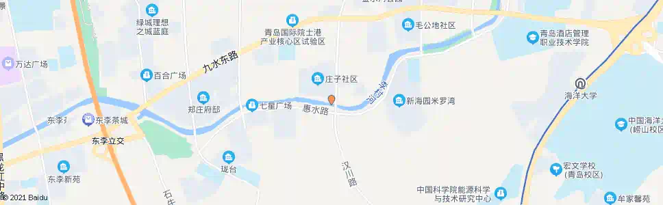 青岛康建广场_公交站地图_青岛公交_妙搜公交查询2025