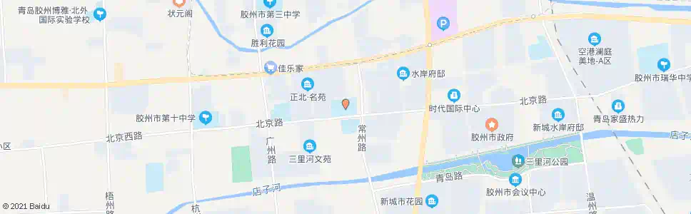 青岛第二卫校_公交站地图_青岛公交_妙搜公交查询2025
