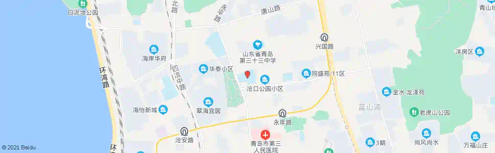 青岛高科园三中_公交站地图_青岛公交_妙搜公交查询2025