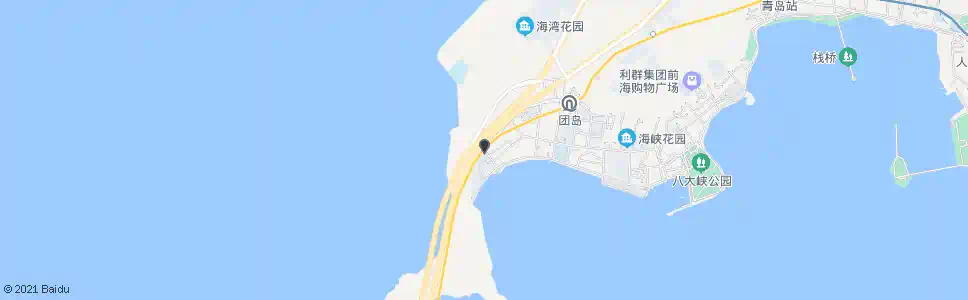 青岛红山峡路_公交站地图_青岛公交_妙搜公交查询2025