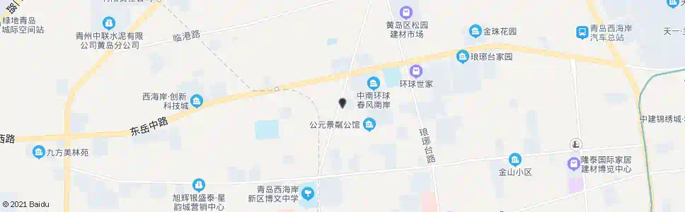 青岛黄岛车管所_公交站地图_青岛公交_妙搜公交查询2025