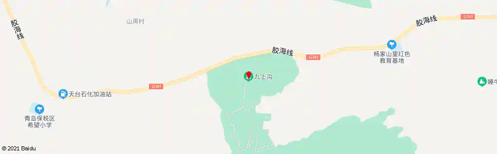 青岛九沟寨风景区_公交站地图_青岛公交_妙搜公交查询2025