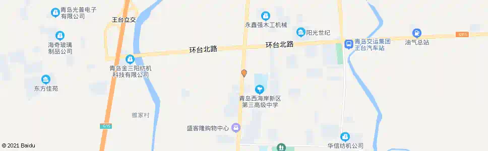 青岛王台邮政支局_公交站地图_青岛公交_妙搜公交查询2025