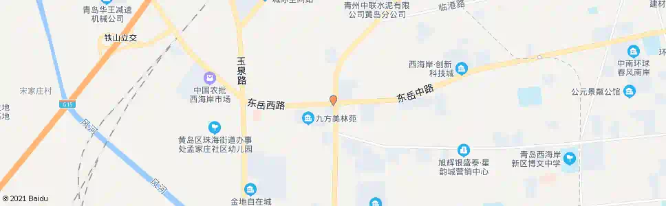 青岛金惠雪佛兰_公交站地图_青岛公交_妙搜公交查询2025