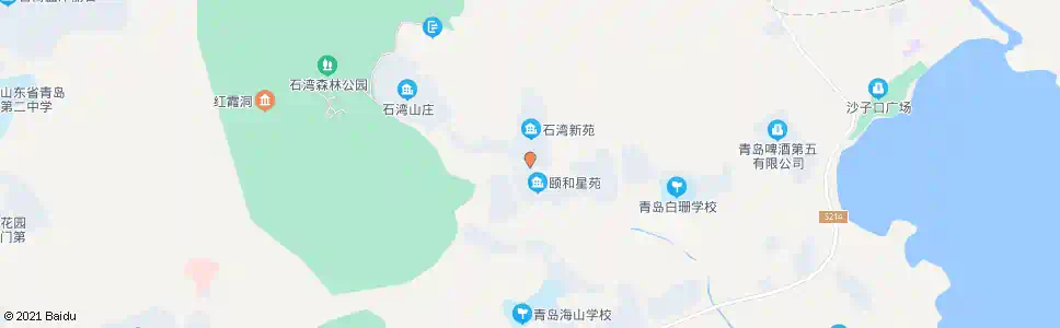 青岛石湾新苑_公交站地图_青岛公交_妙搜公交查询2025
