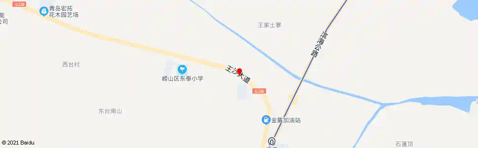 青岛江家土寨东_公交站地图_青岛公交_妙搜公交查询2025