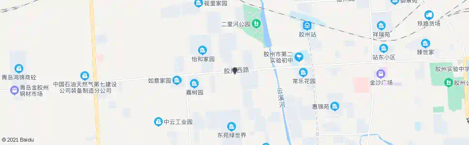 青岛市政公司(胶州)_公交站地图_青岛公交_妙搜公交查询2025