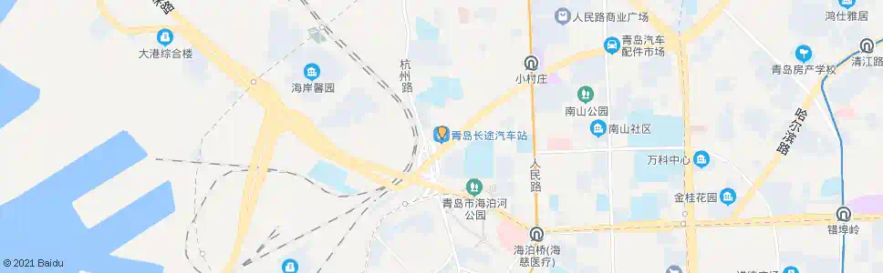 青岛长途站_公交站地图_青岛公交_妙搜公交查询2025