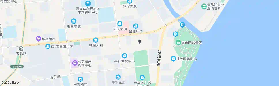 青岛西海岸新区管委_公交站地图_青岛公交_妙搜公交查询2025